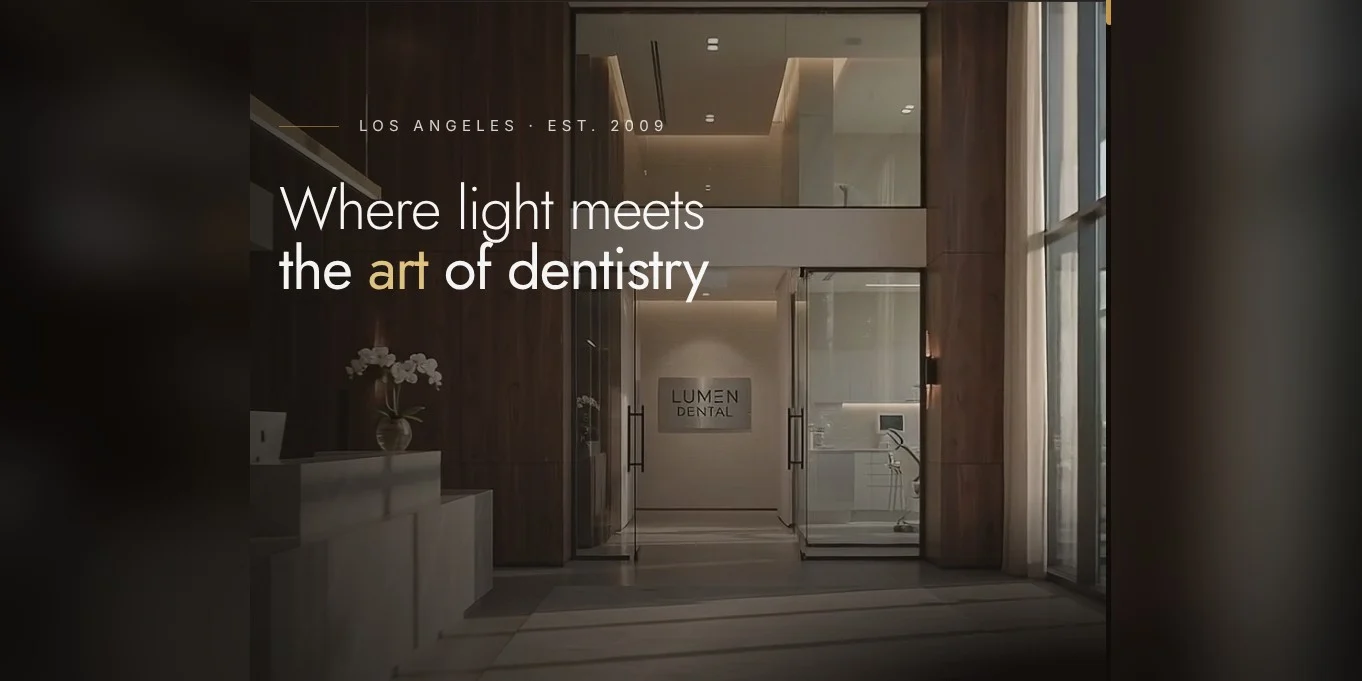 Lumen Dental website design